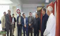 بازید نوروزی  شاهرخ رامین از مرکز خدمات جامع سلامت آبسرد