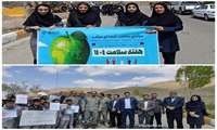 پویایی و نشاط دانش آموزان سربندان در سومین روز هفته سلامت/ درختکاری، پیاده روی،  پاکسازی محیط زیست، مسابقه طناب کشی، نقاشی و....
