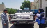 بازدید  از آشپزخانه پخت غذای موکب‌داران در روستای جابان