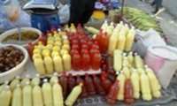 بازدید از نحوه عرضه و فروش موادغذایی و آرایشی بهداشتی در بازار هفتگی دوشنبه بازار