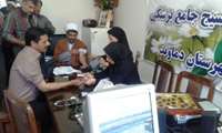 غربالگری دیابت و فشارخون در دانشگاه آزاد اسلامی شهر رودهن