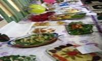 برگزاری جشنواره غذا به مناسبت بسیج ملی آموزش همگانی کاهش مصرف نمک،چربی و قند
