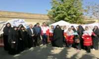 برگزاری همایش وبرپایی چادر به مناسبت هفته سلامت روان