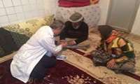 انجام ویزیت رایگان در روستای لومان به مناسبت دهه فجر