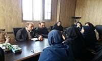 بازدید کارشناسان محترم وزارتخانه از مرکز جامع سلامت شهری رودهن و خانه بهداشت مهر آباد