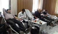 برگزاری پایگاه انتقال خون با همکاری پایگاه شماره 3 دماوند و جمعیت هلال احمر  دماوند 