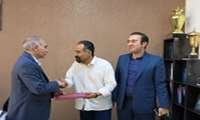 مراسم بازنشستگي آقاي لاريجاني همكار واحد مبارزه با بيماريها
