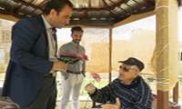 بازدید از سرای سالمندان شیرین شهر رودهن به مناسبت هفته ملی بزرگداشت سالمندان 