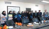 دیدار دوستانه مدیر شبکه بهداشت با پرسنل