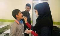انجام وارنیش فلورایدتراپی برای کودکان 12-6 ساله مدارس ابتدایی تحت پوشش خانه های بهداشت